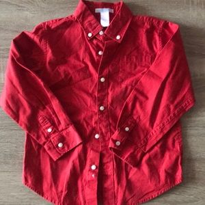 Boys Janie and Jack Button Down Size 6